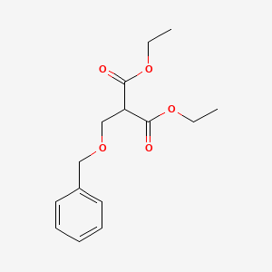 molecular formula C15H20O5 B11840717 Diethyl 2-((benzyloxy)methyl)malonate 