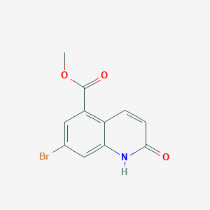 Methyl 7-bromo-2-oxo-1,2-dihydroquinoline-5-carboxylate