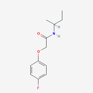 molecular formula C12H16FNO2 B1184092 N-(sec-butyl)-2-(4-fluorophenoxy)acetamide 