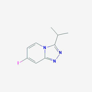 7-Iodo-3-isopropyl-[1,2,4]triazolo[4,3-a]pyridine