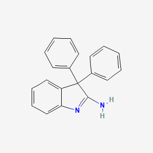 3H-Indol-2-amine, 3,3-diphenyl-