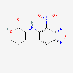 molecular formula C12H14N4O5 B1184146 N-(4-nitro-2,1,3-benzoxadiazol-5-yl)leucine 