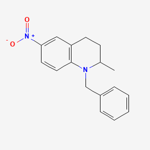 N-Benzyl-2-methyl-6-nitro-1,2,3,4-tetrahydroquinoline