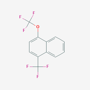 1-(Trifluoromethoxy)-4-(trifluoromethyl)naphthalene