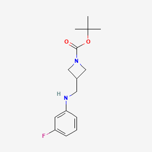 1-Boc-3-[(3-fluorophenyl-amino)-methyl]-azetidine