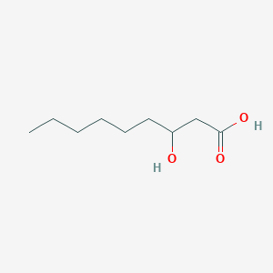 molecular formula C9H18O3 B118418 3-Hydroxynonanoic acid CAS No. 40165-87-5