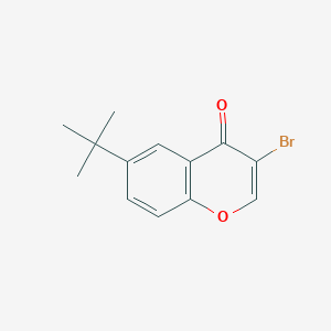 3-Bromo-6-tert-butyl-4H-1-benzopyran-4-one