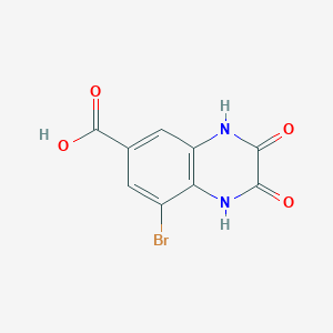 8-Bromo-2,3-dihydroxyquinoxaline-6-carboxylic acid