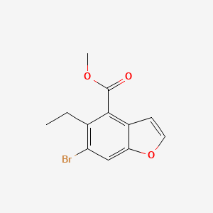 Methyl 6-bromo-5-ethylbenzofuran-4-carboxylate