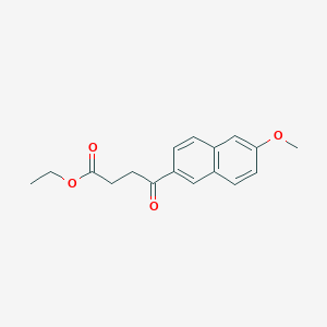 Ethyl 4-(6-methoxynaphthalen-2-yl)-4-oxobutanoate