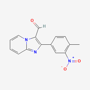 2-(4-Methyl-3-nitrophenyl)imidazo[1,2-a]pyridine-3-carbaldehyde