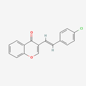 (E)-3-(4-Chlorostyryl)-4H-chromen-4-one