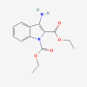 Diethyl 3-amino-1H-indole-1,2-dicarboxylate