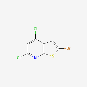 2-Bromo-4,6-dichlorothieno[2,3-b]pyridine