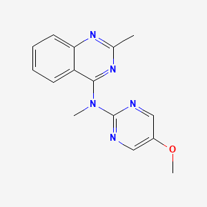 N-(5-Methoxypyrimidin-2-yl)-N,2-dimethylquinazolin-4-amine