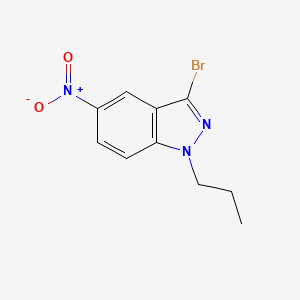 3-Bromo-5-nitro-1-propyl-1H-indazole