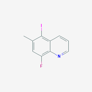 8-Fluoro-5-iodo-6-methylquinoline