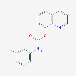 Quinolin-8-yl m-tolylcarbamate