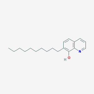 molecular formula C19H27NO B11843615 7-Decylquinolin-8-OL CAS No. 88559-41-5