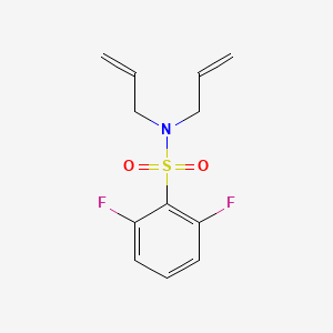 molecular formula C12H13F2NO2S B1184403 N,N-diallyl-2,6-difluorobenzenesulfonamide 