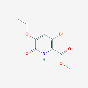 Methyl 3-bromo-5-ethoxy-6-oxo-1,6-dihydropyridine-2-carboxylate