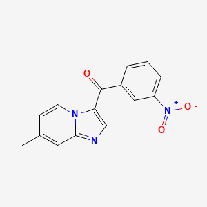 (7-Methylimidazo[1,2-a]pyridin-3-yl)(3-nitrophenyl)methanone