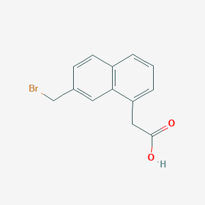 2-(Bromomethyl)naphthalene-8-acetic acid