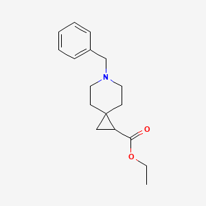 Ethyl 6-benzyl-6-azaspiro[2.5]octane-1-carboxylate