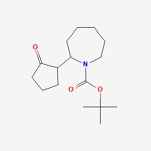 tert-Butyl 2-(2-oxocyclopentyl)azepane-1-carboxylate