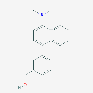 (3-(4-(Dimethylamino)naphthalen-1-yl)phenyl)methanol