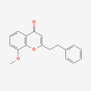 8-Methoxy-2-(2-phenylethyl)-4H-1-benzopyran-4-one