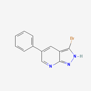 3-bromo-5-phenyl-1H-Pyrazolo[3,4-b]pyridine