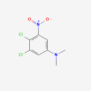 molecular formula C8H8Cl2N2O2 B1184510 3,4-dichloro-N,N-dimethyl-5-nitroaniline 