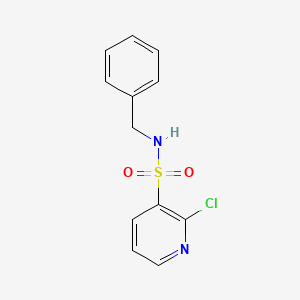 molecular formula C12H11ClN2O2S B1184534 N-benzyl-2-chloropyridine-3-sulfonamide 