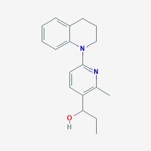 1-(6-(3,4-Dihydroquinolin-1(2H)-yl)-2-methylpyridin-3-yl)propan-1-ol