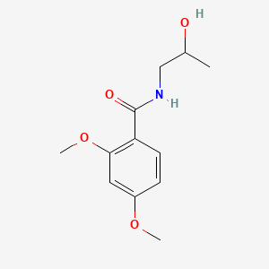 molecular formula C12H17NO4 B1184548 N-(2-hydroxypropyl)-2,4-dimethoxybenzamide 