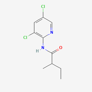 molecular formula C10H12Cl2N2O B1184551 N-(3,5-dichloropyridin-2-yl)-2-methylbutanamide 