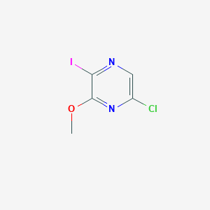 5-Chloro-2-iodo-3-methoxypyrazine