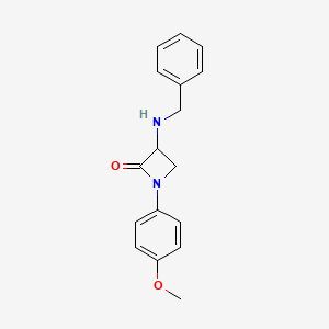 3-(Benzylamino)-1-(4-methoxyphenyl)azetidin-2-one