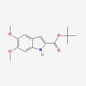 tert-Butyl 5,6-dimethoxy-1H-indole-2-carboxylate