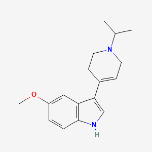 3-(1-Isopropyl-1,2,3,6-tetrahydropyridin-4-yl)-5-methoxy-1H-indole