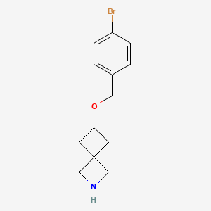 6-((4-Bromobenzyl)oxy)-2-azaspiro[3.3]heptane