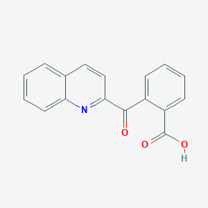 2-(quinoline-2-carbonyl)benzoic Acid