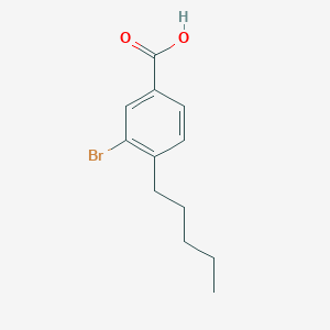 3-Bromo-4-pentylbenzoic acid