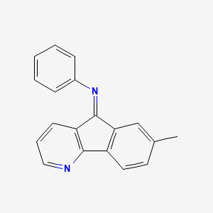 7-methyl-N-phenylindeno[1,2-b]pyridin-5-imine