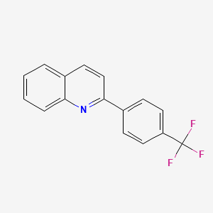 2-(4-(Trifluoromethyl)phenyl)quinoline