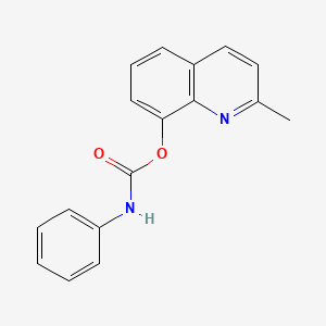 2-Methylquinolin-8-yl phenylcarbamate