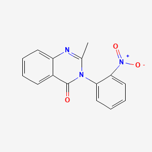 2-methyl-3-(2-nitrophenyl)quinazolin-4(3H)-one