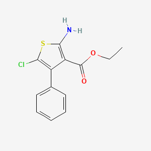 Ethyl 2-amino-5-chloro-4-phenylthiophene-3-carboxylate