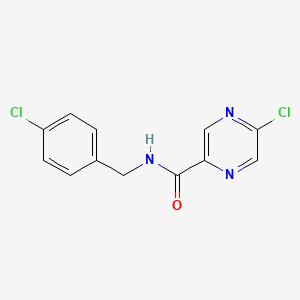 5-Chloro-N-(4-chlorobenzyl)pyrazine-2-carboxamide